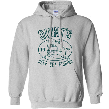 Quints Deep Sea Fishing Unisex Hoodie 8Ball